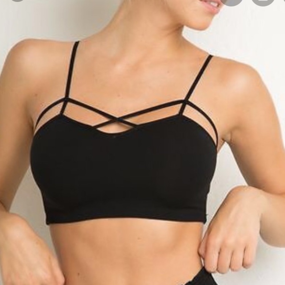 Brandy Melville cross bralette